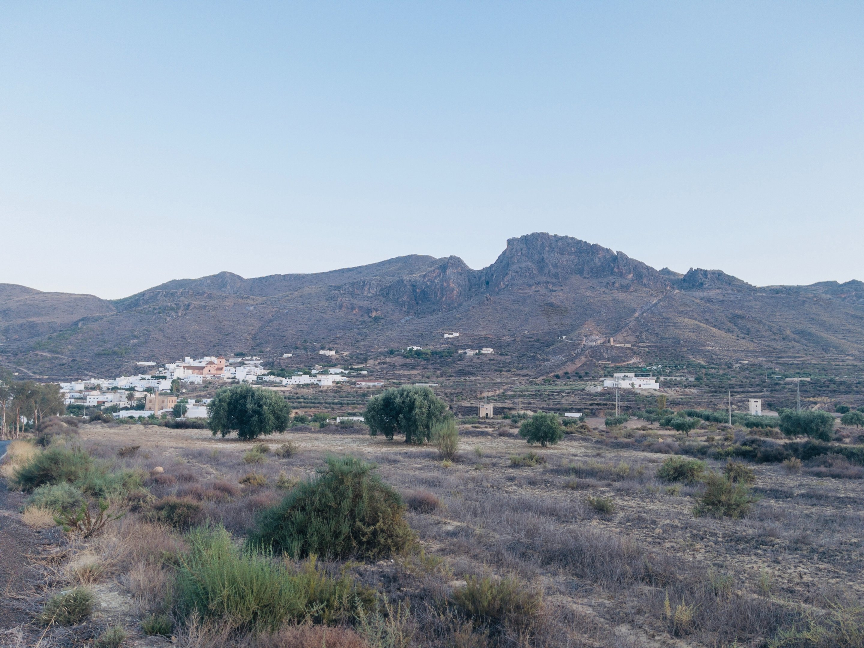 Vistas del hermoso entorno de Lucainena de las Torres